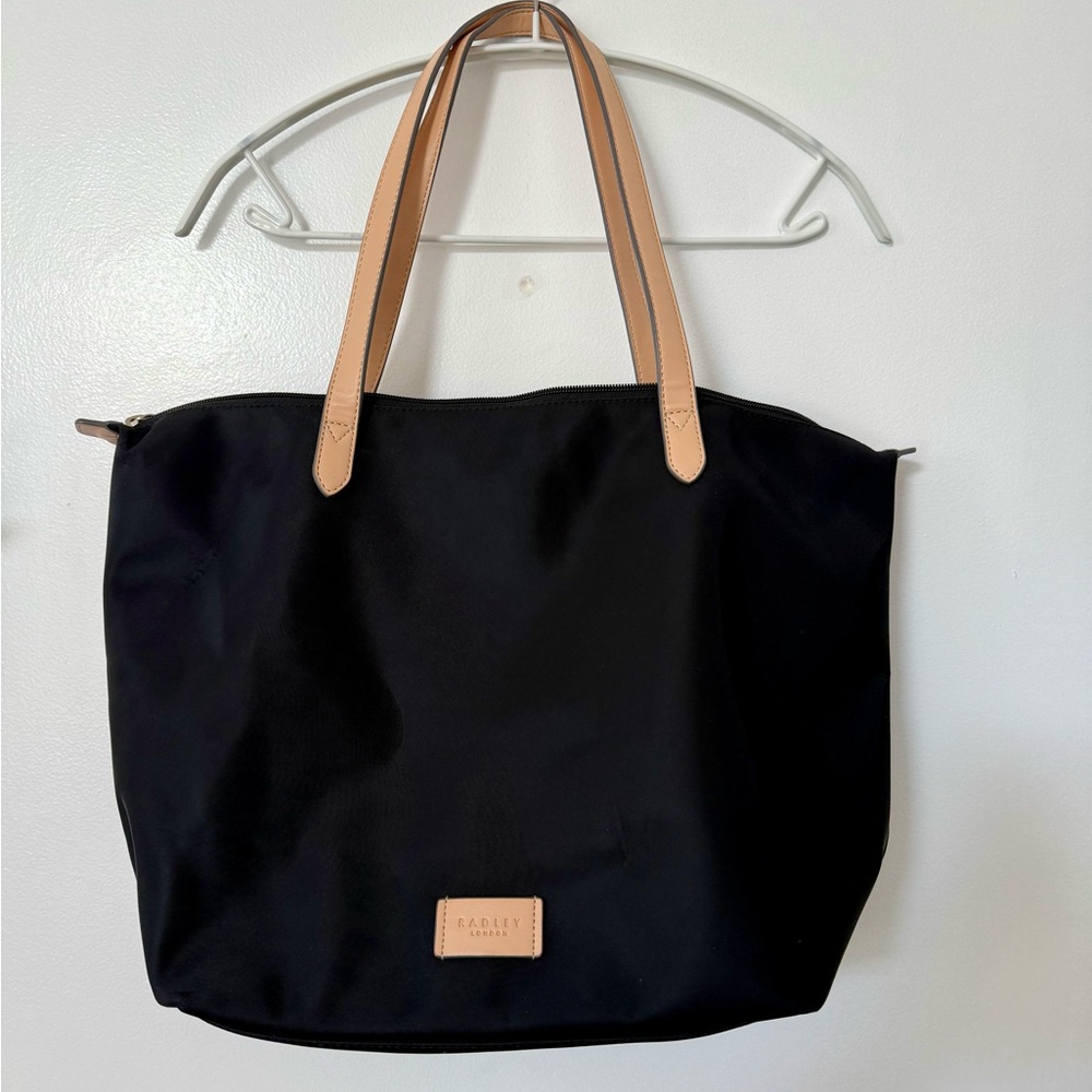 RADLEY LONDON Black and Tan Tote Bag